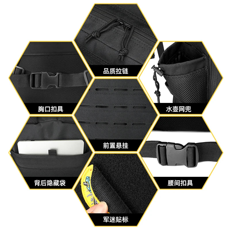 IronVorn™ Tactical Gym Backpack – 45 L